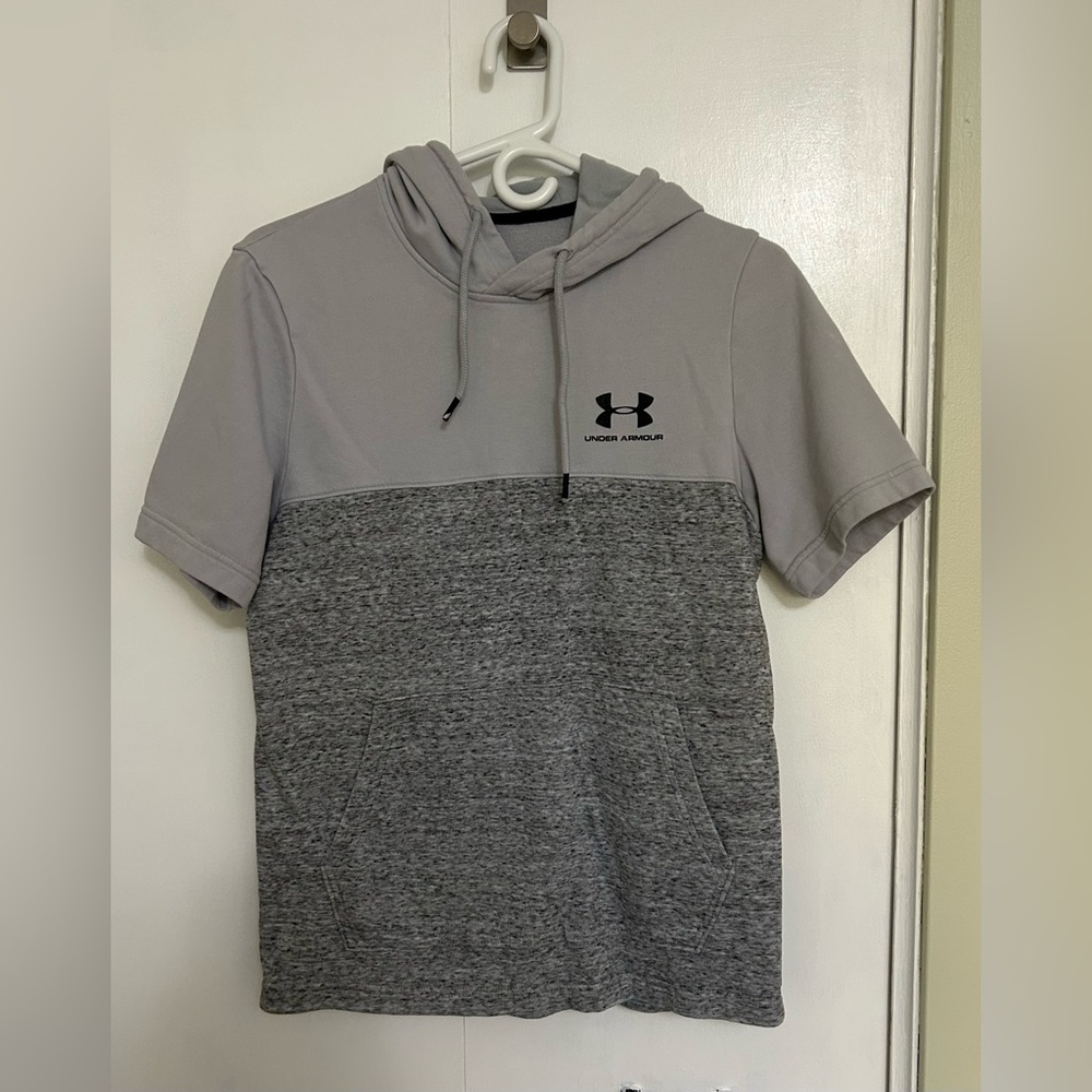 Under Armour Two-Tone Gray Hoodie